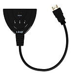 LinQ Adaptateur multiports HDMI Mâle vers 3x ports HDMI Femelle  Full HD Noir