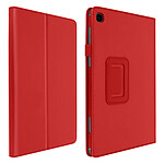 Avizar Étui Galaxy Tab S6 Lite Housse Intérieur Soft Touch Fonction Support Rouge