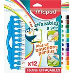 MAPED kit de 12 marqueurs pour tableau blanc Marker'Peps Innovation