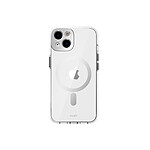 Moshi-iGlaze Compatible avec le MagSafe pour iPhone 14 Argent-ARGENT