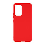 Avizar Coque pour Samsung Galaxy A53 5G Silicone Flexible Finition Soft-touch Anti-traces  Rouge