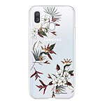 LaCoqueFrançaise Coque Samsung Galaxy A20e 360 intégrale transparente Motif Fleurs Sauvages Tendance