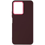 Avizar Coque pour Xiaomi Redmi 13C Rigide Contour Caméra Métallisé Bordeaux