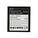 Avizar Batterie Galaxy S4 compatible d'une puissance de 2800 mAh - Noir