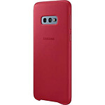 Samsung Coque rigide en cuir Samsung EF-VG970LR pour Galaxy S10e Rouge