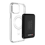 Swissten Coque Apple iPhone 13 et Powerbank 5000 mAh Magsafe  Transparent