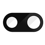 Avizar Lentille Caméra Arrière pour Google Pixel 7a, 100% Compatible Noir