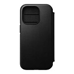 Nomad Folio Modern Compatible avec le MagSafe pour iPhone 14 Pro Noir