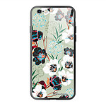 LaCoqueFrançaise Coque iPhone 6/6S Coque Soft Touch Glossy Fleurs vert d'eau Design