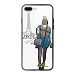 LaCoqueFrançaise Coque iPhone 7 Plus/ 8 Plus Coque Soft Touch Glossy Working girl Design