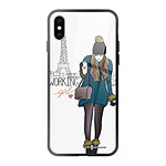 LaCoqueFrançaise Coque iPhone X/Xs Coque Soft Touch Glossy Working girl Design
