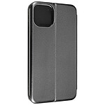 Avizar Housse pour iPhone 14 Clapet Porte-carte Support Vidéo Design élégant  Noir