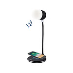 Blaupunkt - Lampe de bureau avec chargeur induction - BLP3990-133 - Noir