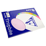 Clairefontaine Ramette 50 Feuilles Papier 160g A4 210x297 mm Certifié FSC lilas