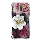 LaCoqueFrançaise Coque Samsung Galaxy S9 Plus anti-choc souple angles renforcés transparente Motif Fleurs roses