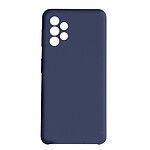 Avizar Coque Samsung A72 Silicone Semi-rigide Soft-touch Collection Venus bleu nuit