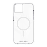 Case mate Coque MagSafe pour iPhone 15 Silicone Anti-chutes 3m Recyclable Antibactérien Transparent
