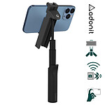 Adonit Perche à selfie Bluetooth Fonction support Compatible trépied  V-Grip Noir