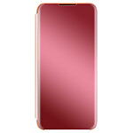 Avizar Étui Clear View Samsung Galaxy A22, M32 et M22 Design Miroir Support Vidéo rose