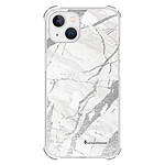 LaCoqueFrançaise Coque iPhone 13 Mini Silicone antichocs Solides coins renforcés  transparente Motif Marbre gris