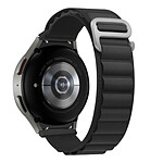 Avizar Bracelet pour Galaxy Watch 5 / 5 Pro / 4 Nylon Ajustable Boucle alpine  noir