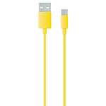 Muvit Câble Micro-USB vers USB 2.0 My Cable Charge et Synchronisation 1m Jaune