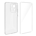 Avizar Coque Xiaomi Mix 4 Souple et Film Verre Trempé 9H transparent