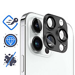Avizar Film Caméra pour iPhone 14 Pro et 14 Pro Max Verre Trempé + Alliage d'Aluminium  Noir