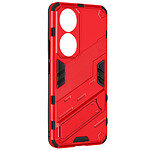 Avizar Coque pour Honor 90 Hybride Antichoc Support Béquille Support  Rouge