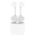 Avizar Ecouteurs sans-fil Blanc pour Appareils dotés de la fonction Bluetooth