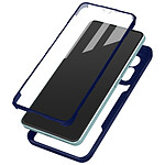 Avizar Coque pour Xiaomi 12 Lite Antichoc Dos Plexiglas Avant Polymère Coins Renforcés  Contour Bleu