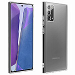 Avizar Coque Samsung Galaxy Note 20 Silicone Flexible Ultra-fine et Légère Transparent