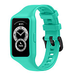 Avizar Bracelet pour Huawei Band 7 / 6 Pro / 6 / Honor Band 6 Silicone Souple  Turquoise