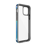 Raptic Coque pour iPhone 12 mini EDGE Iridescent Transparent