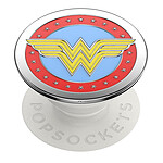 Popsockets PopGrip Wonder Woman pour Smartphone, Bague et Support Universel Blanc