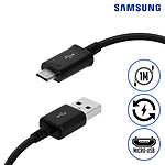Samsung Câble USB vers Micro-USB Charge et Synchro 1m APCBU10BBE Original  Noir