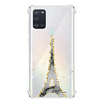 LaCoqueFrançaise Coque Samsung Galaxy A21S anti-choc souple angles renforcés transparente Motif Illumination de paris