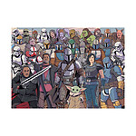 Star Wars The Mandalorian Challenge - Puzzle Baby Yoda (1000 pièces)