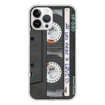 Evetane Coque iPhone 13 Pro Max 360 intégrale transparente Motif Cassette Tendance