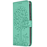 Avizar Étui Arbre et Cerf pour Samsung Galaxy A54 5G Portefeuille  Tree Cover Vert