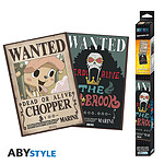 One Piece -   Set 2 Chibi Posters Wanted Brook & Chopper (52 X 35 Cm)