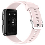 Avizar Bracelet pour Huawei Watch Fit 2 Silicone Résistant Sangle à Trous  rose