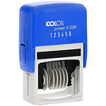 Colop Tampon numéroteur Printer S226 - 6 positions Bleu