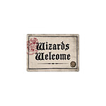 Harry Potter - Panneau métal Wizards Welcome 21 x 15 cm