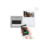 Comelit - Kit Interphone ultra et mini mains libres Wi-fi Simplebus 2 - KVU8190W
