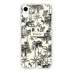 LaCoqueFrançaise Coque iPhone Xr 360 intégrale transparente Motif Botanic Evasion Tendance