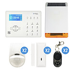 Iprotect Evolution - Kit Alarme GSM 06 avec sirène solaire