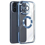 Avizar Coque Série Glam pour iPhone 16 Pro Max Antichoc Bleu