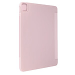 Avizar Étui pour iPad Air 13 2024 Clapet Pliable Support Multipostions Rose Poudré