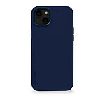 DECODED- Coque silicone antimicrobe pour iPhone 14 Navy